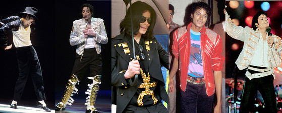 Michael Jackson, Costumes Michael Jackson, Costumes